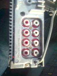 Sony CDX-c780R Pamięć i wejście.