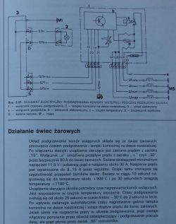 mercedes 124 sterownik świec żarowych nie świeci lampka grzania