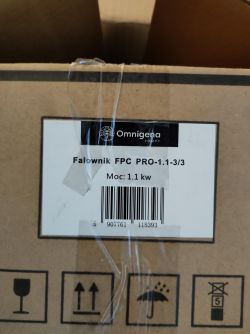 [Sprzedam] Nowy Przemiennik Częstotliwości Omnigena FPC PRO 1.1kW 400V 3/3 do Pomp - Okazja!