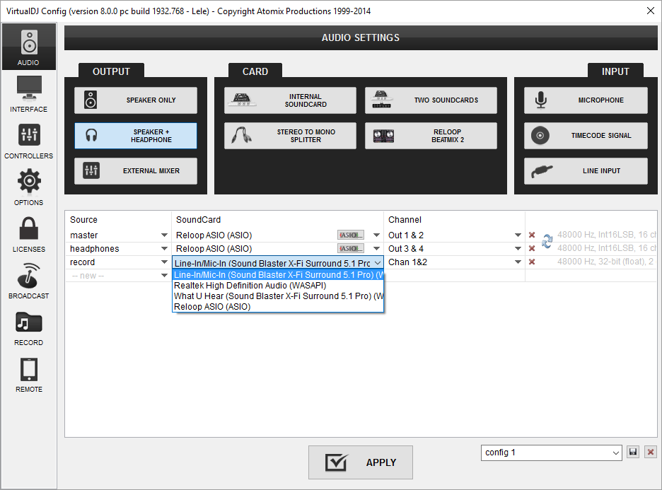 Sound Blaster X-fi Surround 5.1 Pro Asio Drivers