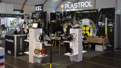 Stoisko Plastrol z przedłużaczami bębnowymi KEL na targach ENERGETAB 2025