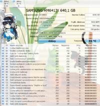 Samsung HM641JX - Czy warto się martwić parametrem Calibration Retry Count 1293?