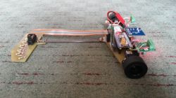 Robot klasy Linefollower - RetroBot Robot klasy Linefollower - RetroBot