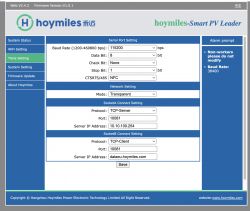Hoymiles DTU-PRO RS485 Sunspec Modbus