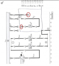 Audi A6 2008r. - Oznaczenie na schemacie elektrycznym