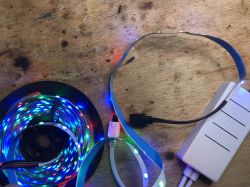 [BK7231T] WiFi RGB LED controller with IR remote control masterLED AIP-Future TY