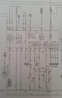 Opel Senator B - Schematy zegarów digital, sygnał obrotomierza, temperatury, prędkości