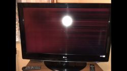 LG37LH3000-ZA - Brak obrazu/ obraz w czerwone paski / plamy. LG37LH3000-ZA - Brak obrazu/ obraz w czerwone paski / plamy.