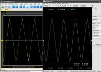 Amateur oscilloscope / USB generator (sound chip)