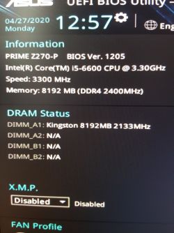 Podkręcony RAM HyperX Fury - różne wartości MHz w CPU-Z, BIOS i Menedżer Zadań