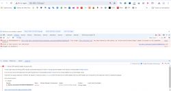 Screenshot of browser console with CORS error.