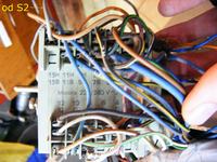 Pralka Miele W433, podłączenie programatora Pralka Miele W433, podłączenie programatora