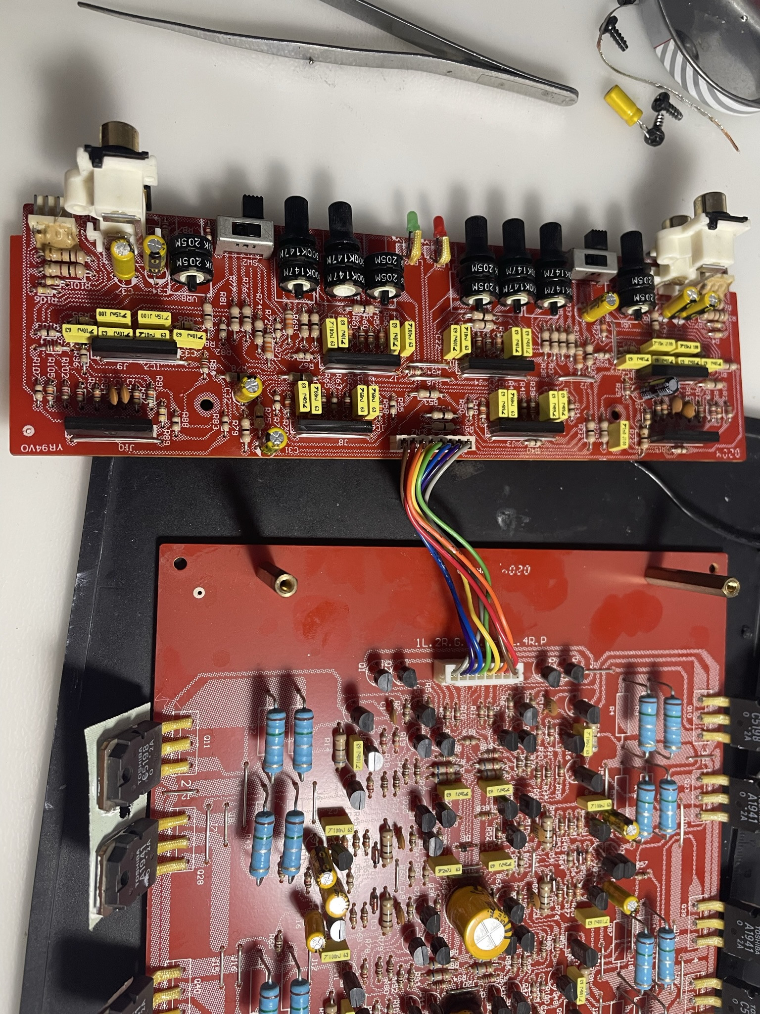 PYLE QA4400II zamilkł, wszystkie kanały brak sygnału.