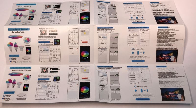 Bluetooth RGB/CCT Bulb Instruction Manual Instruction manual for Bluetooth RGB/CCT smart bulb.