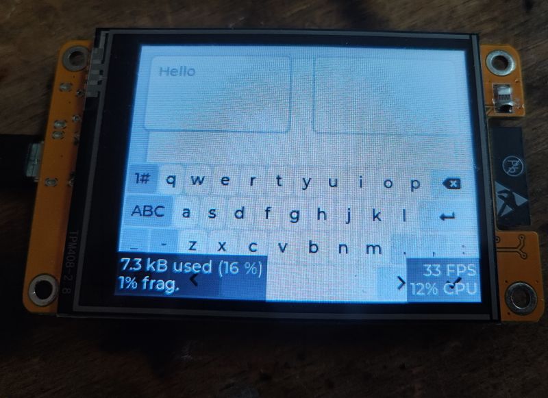 ESP32 and touch display - part 7, how to make a keyboard in LVGL? Login. ESP32 and touch display - part 7, how to make a keyboard in LVGL? Login.