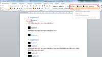 MS Word 2010: Fixing Numbered Headings & Styles - Avoid Black Squares in Multi-Level Lists