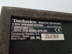 Technics SB-CH530A - Regeneracja głośników niskotonowych Technics SB-CH530A - Regeneracja głośników niskotonowych