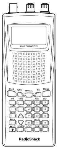 Radio Shack PRO-95 Wideband Scanner-Reciever Manual EN