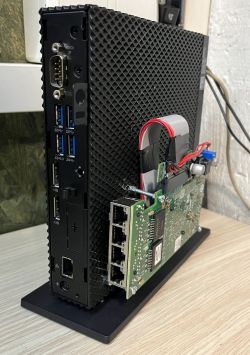 Dell Wyse 5070 terminal - soldering the PCIe slot and WiFi to 2xSATA M.2 adapter