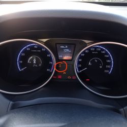 Hyundai ix35 2.0 MPI 4WD nie gasnąca kontrolka od napedu
