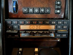 Radio BECKER electronic MEXICO CASSETTE nie mogę wpisać kodu radia, a posiadam