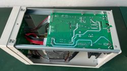Printed circuit board inside a Korad power supply.