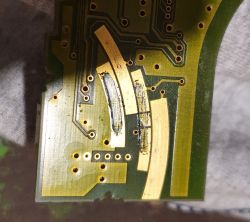 Peugeot 206 - Światła drogowe przez przegięte blaszki w przełączniku DAV 2000 COM