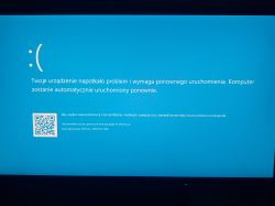 Lenovo - Blue screen podczas przywracania systemu Windows 10 po awarii prądu