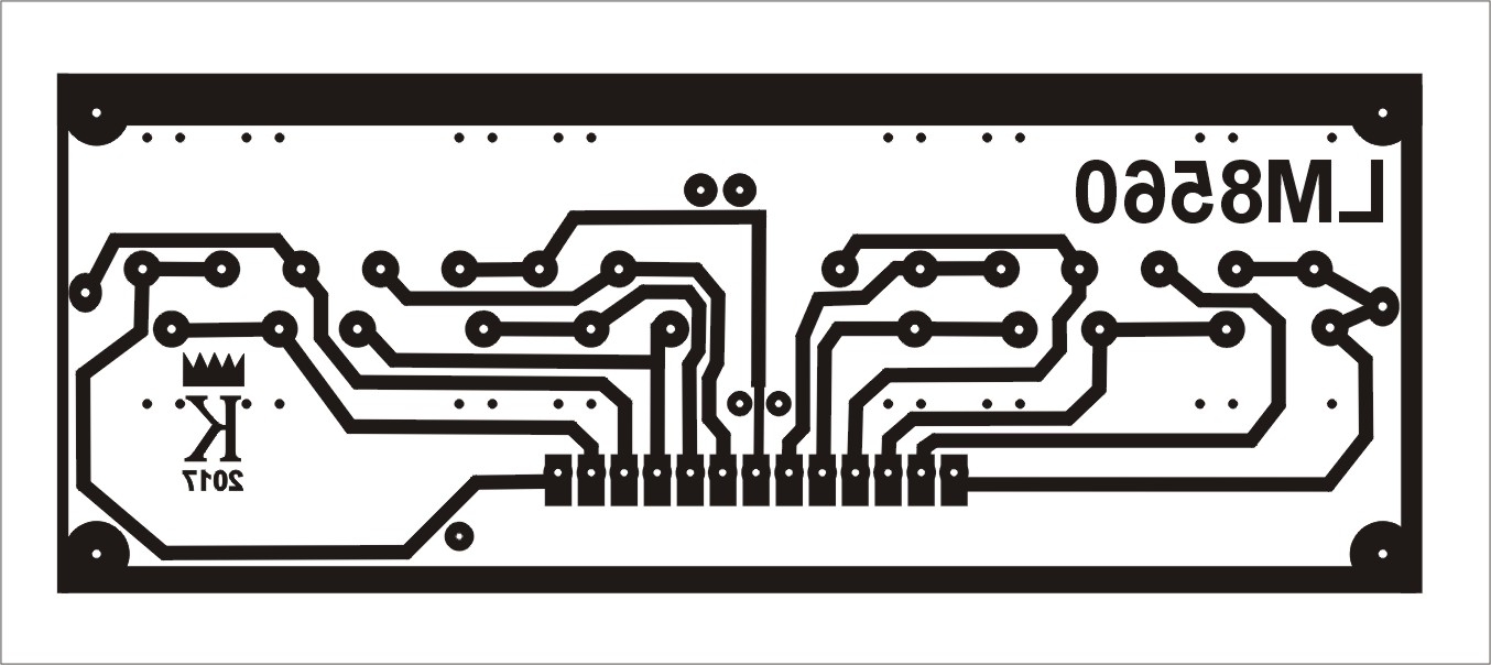 Lm8560 часы схема