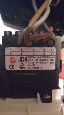 Podłączenie silnika 1,1kw 2800rpm 1faz do wyłącznika elektromagnetycznego KOA1T