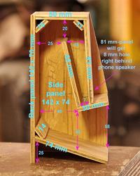 Pasywna tuba audio do telefonu