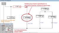 Symulacja obwodu równoległego RLC w Electronic Workbench - poprawność ustawień