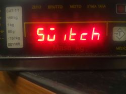 MEDESA CAT-7/1 - nieudana kalibracja, błędy w wyświetlaniu wagi