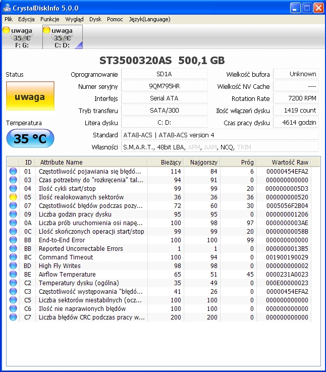 Sata 3g 2 status bad backup and replace как исправить