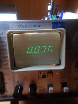 Oscyloskop CI-112A- nie działa multimetr (woltomierz i omomierz);oscyloskop OK!