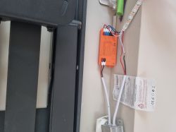 ESP32 RGBIC LED Controller 12V 15A with 6m WS2815 Strip and 12V 12A PSU Wiring