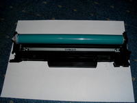 Napełnianie tonera HP LaserJet P1005 - drukuje tylko połowę - Rozwiązanie