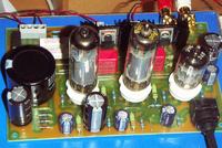 Wzmacniacz lampowy stereo SE na lampach EL84 Wzmacniacz lampowy stereo SE na lampach EL84