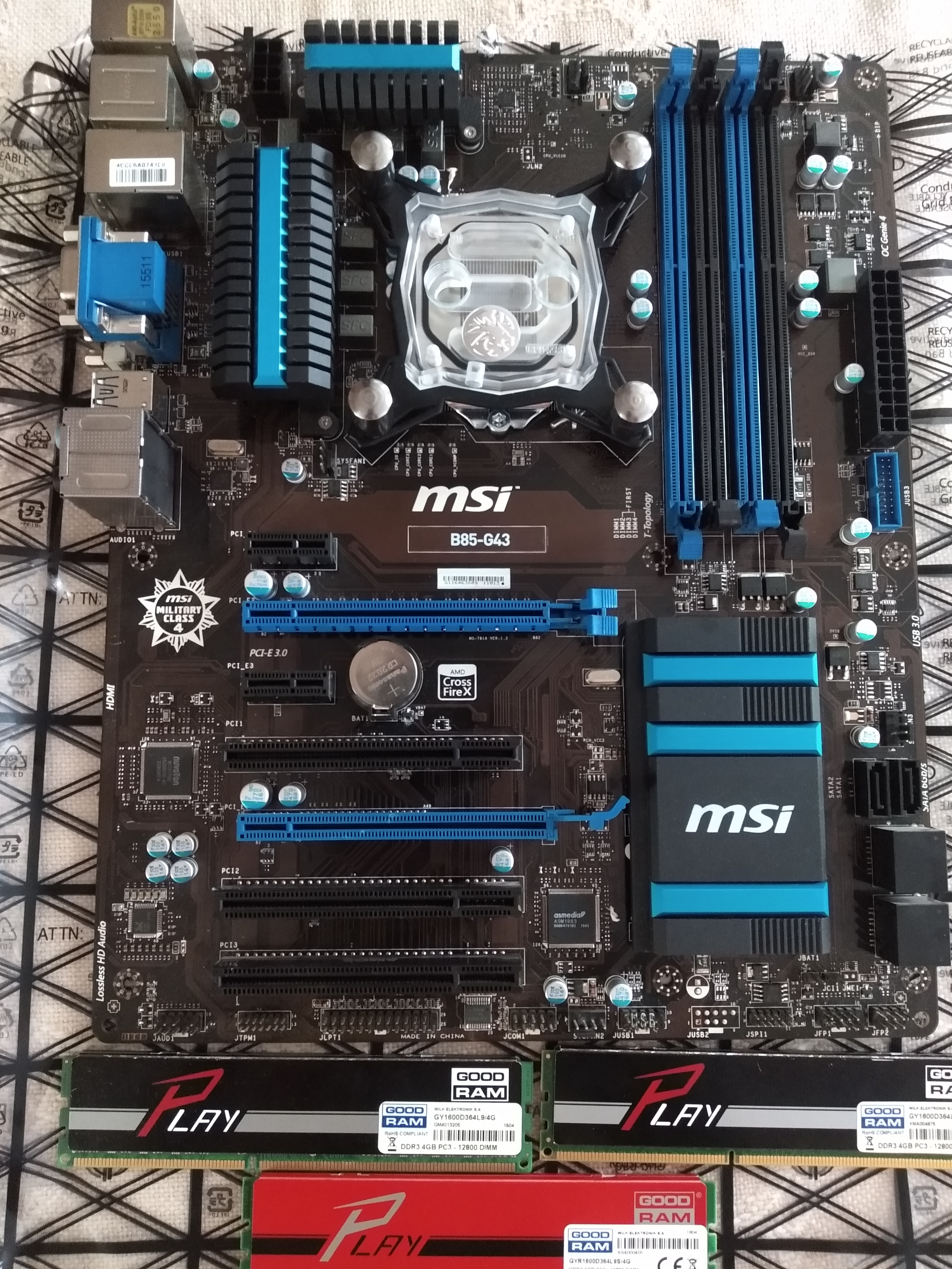 Разгон оперативной памяти msi b85 g43