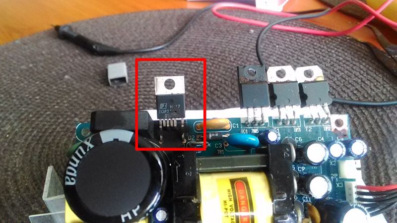 Behringer ub-spsu2 Power Supply Burnt Chip - Seeking Layout Symbol Identification & Help