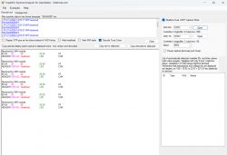 Screenshot of the TuyaMCU Explorer/Analyzer program showing Wi-Fi packet data.