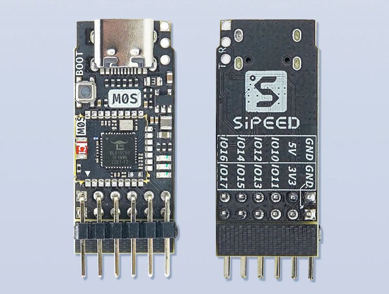 Płyta rozwojowa Sipeed M0S Dock IoT za 4 USD z układem BL616 - WiFi 6, BLE 5.2 i Zigbee na RISC-V