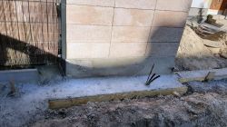 Montaż napędu bramy z przekazaniem siły przez mur - krańcówki?