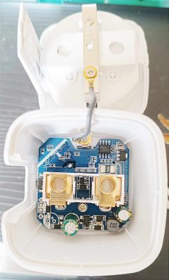 Inside View of LSPA9 Casing with Circuit Board Interior of an opened LSPA9 casing with a visible circuit board and components.