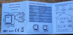 Wi-Fi Curtain Module User Manual and Specifications User manual for the QS-WIFI-ECC02 Wi-Fi curtain module with technical specifications.