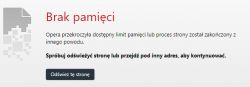 Przypisywanie większej ilości pamięci RAM dla Opery - przekroczenie limitu na Facebooku