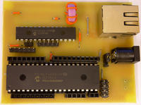 Płytka prototypowa dla PIC18 z USB i Ethernetem