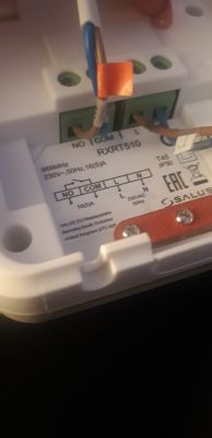 Piec Vaillant nie wykrywa sterownika Salus
