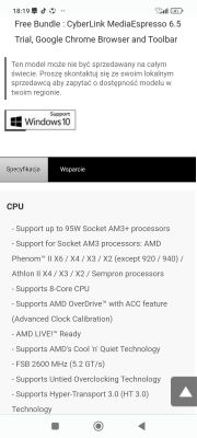 AMD Phenom II X4 955 wymiana - Jakie 2-3 najlepsze procesory do obsługi na tej płycie głównej?