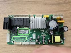 Samsung DW6KR7051BB zmywarka błąd Hc po wymianie pompy i czujnika.